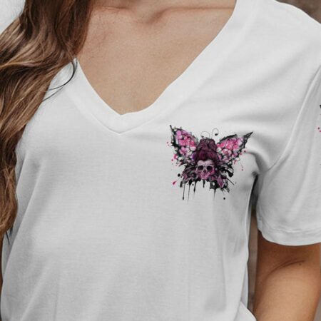 KARMA FAIRY BUTTERFLY MESSY BUN ALL OVER PRINT - TLNO1002234