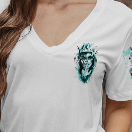 I'M A B DON'T TRY ME SKULL CROWN ALL OVER PRINT - TLNZ1103231