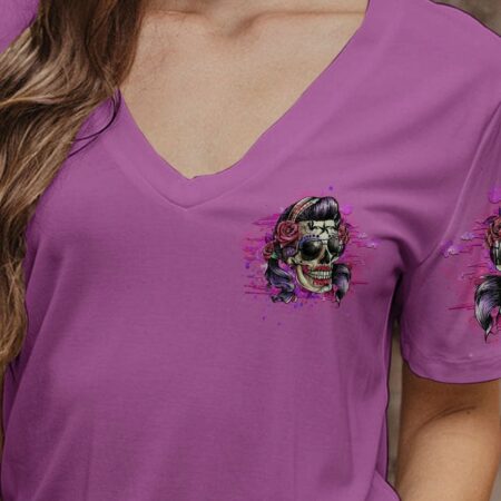 I AM A SWEET GIRL SUGAR SKULL ALL OVER PRINT - YHHG1502233