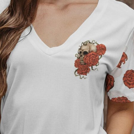 I AM THE STORM ROSE SKULL ALL OVER PRINT - TLTR0811223