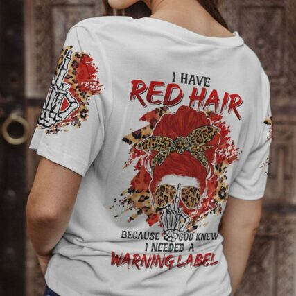 I HAVE RED HAIR MESSY BUN ALL OVER PRINT - TLTR1111221