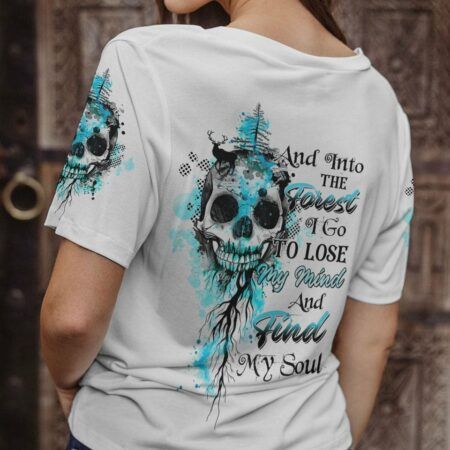 AND INTO THE FOREST I GO SKULL ALL OVER PRINT - TLTR1611224