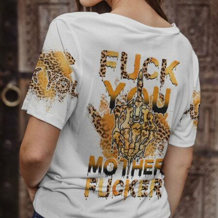 FCK YOU MOTHERFCKER LEOPARD ALL OVER PRINT - YHHG1711223