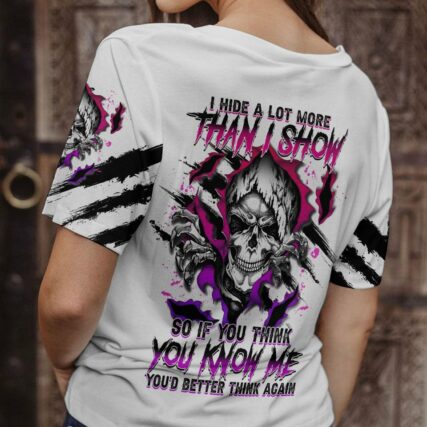 I HIDE A LOT MORE THAN I SHOW REAPER SCRATCH ALL OVER PRINT - TLTM0202231