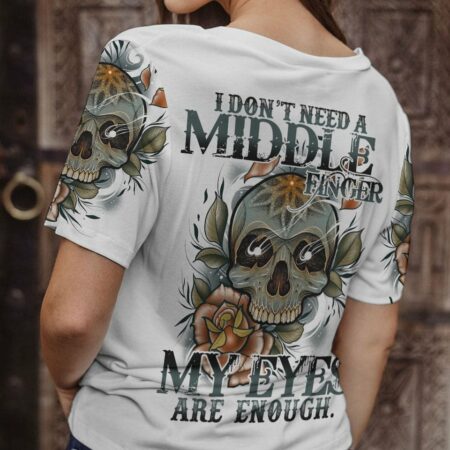 I DON'T NEED A M SKULL ALL OVER PRINT - TLTY0811221