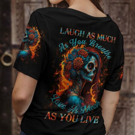 LOVE AS MUCH AS YOU LIVE ALL OVER PRINT - TYTM2003232