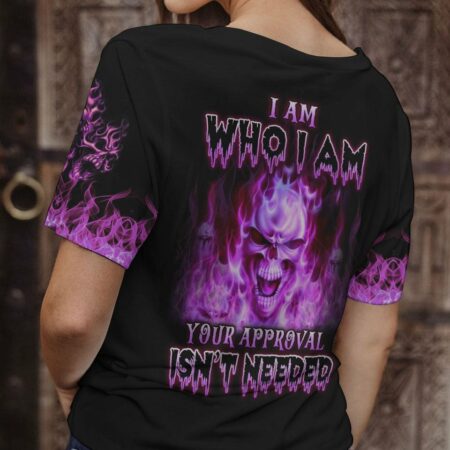 I AM WHO I AM SKULL ALL OVER PRINT - YHLN0512222