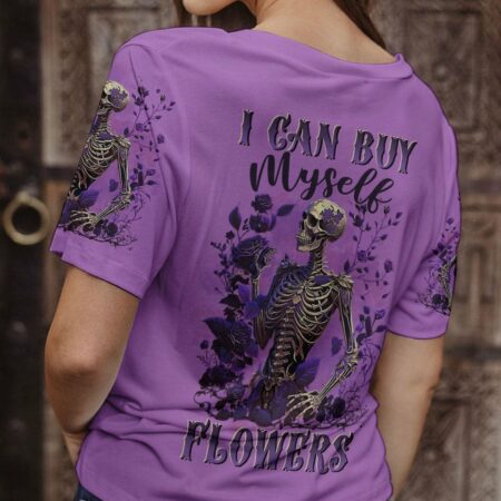 I CAN BUY MYSELF FLOWERS SKELETON ALL OVER PRINT - TLTR1803231