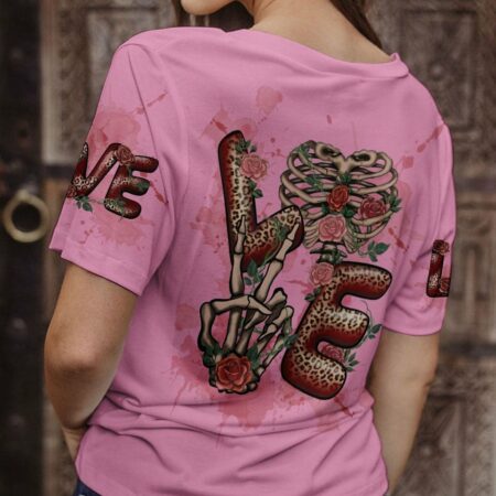 LOVE SKELETON ALL OVER PRINT - TLTW0903233