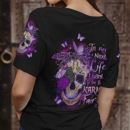 KARMA FAIRY SKULL HEADBAND ALL OVER PRINT - TLTR2212222