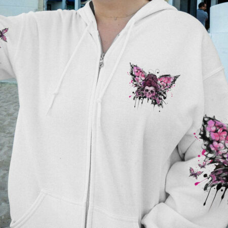 KARMA FAIRY BUTTERFLY MESSY BUN ALL OVER PRINT - TLNO1002234
