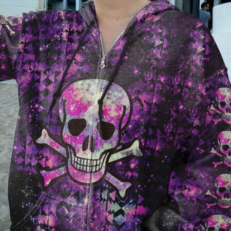DON'T TRY TO FIGURE ME OUT GALAXY SKULL BONES ALL OVER PRINT - TLTR2112222