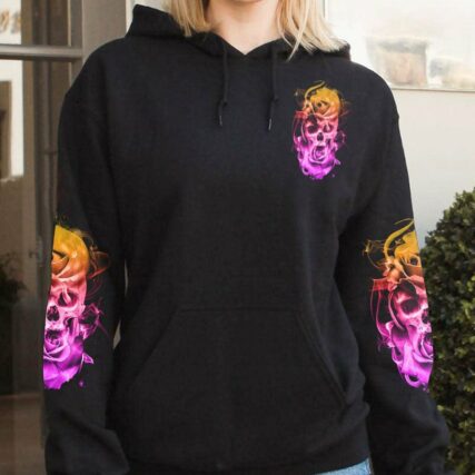 I WANT A B BARN ROSE SKULL ALL OVER PRINT - YHHG0301233