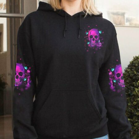 KARMA FAIRY PINK SKULL ALL OVER PRINT - TLTM2312221