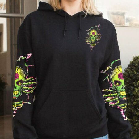 DON'T TRY TO FIGURE ME OUT SUGAR SKULL CRACK ALL OVER PRINT - TLTW0912223
