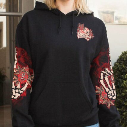 CAN YOU SEE THE F YOU SKULL ROSE ALL OVER PRINT - TLTR3012223