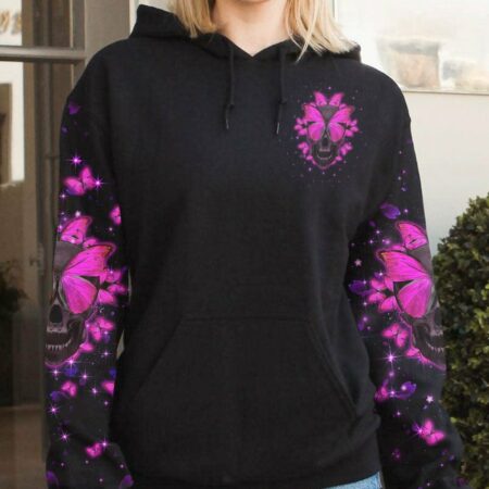 KARMA FAIRY BUTTERFLY SKULL ALL OVER PRINT - TLTW0601231