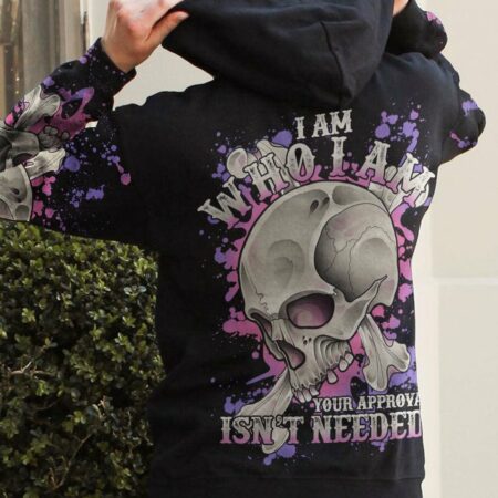 I AM WHO I AM SKULL BONES ALL OVER PRINT - TLTY0811224