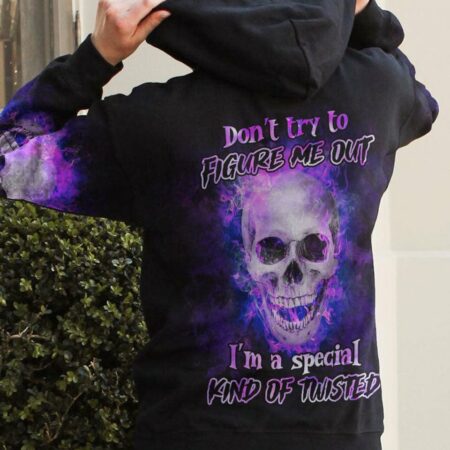 DON'T TRY TO FIGURE ME OUT ALL OVER PRINT - YHHN1011223