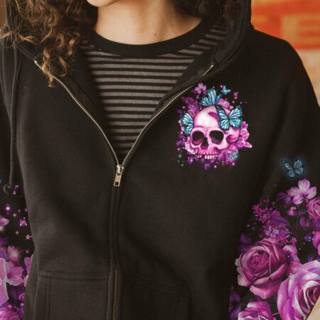 KARMA FAIRY SKULL ALL OVER PRINT - YHHN0501232