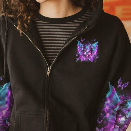 KARMA FAIRY SKULL BUTTERFLY ALL OVER PRINT - TLNO2312222
