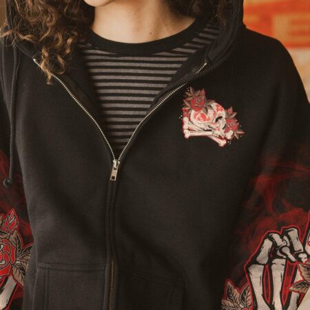CAN YOU SEE THE F YOU SKULL ROSE ALL OVER PRINT - TLTR3012223
