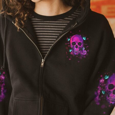 KARMA FAIRY PINK SKULL ALL OVER PRINT - TLTM2312221