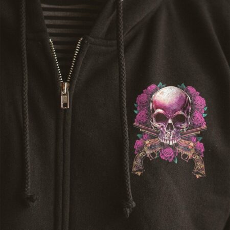 IT'S NOT HOW CRAZY ROSE SKULL G ALL OVER PRINT - TLTR0312222