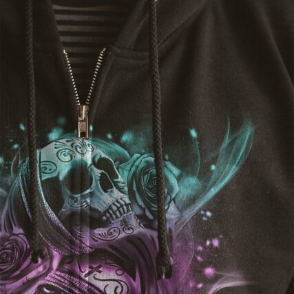 DON'T TRY TO FIGURE ME OUT 3 SKULLS ALL OVER PRINT - TLNO1012222