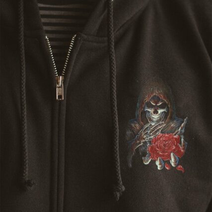 LOVE ME LIKE MY DEMONS DO REAPER ROSE ALL OVER PRINT - TLTR2811224