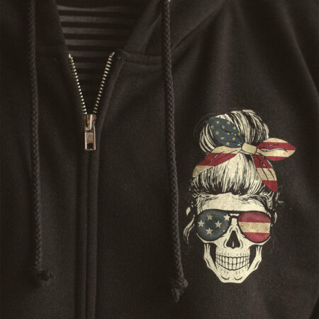 DON'T TRY TO FIGURE ME FLAG ALL OVER PRINT - TLTW2111224
