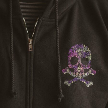 I AM WHO I AM FLOWER GALAXY SKULL ALL OVER PRINT - TLNO1712222