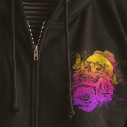 I AM A SWEET GIRL SKULL ROSE ALL OVER PRINT - YHHG1411224