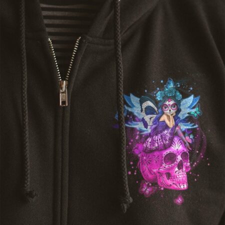 KARMA FAIRY SUGAR SKULL ALL OVER PRINT - YHHN1612222