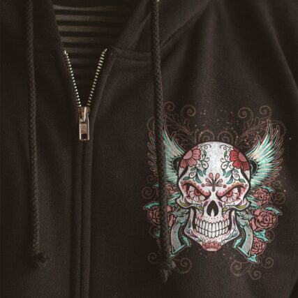 I WANT A B BARN ROSE SKULL ALL OVER PRINT - YHHN0401222