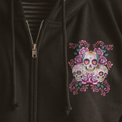 I AM A SWEET GIRL 3 SUGAR SKULLS ALL OVER PRINT - TLTW2311224