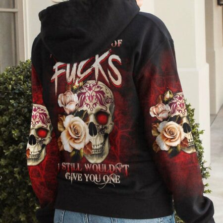 EVEN IF I HAD SKULL ROSE ALL OVER PRINT - TLTW1511223
