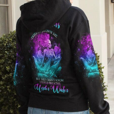 MY DEMONS TRIED TO DROWN ME MERMAID ALL OVER PRINT - YHHG1702234