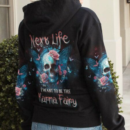KARMA FAIRY SKULL ALL OVER PRINT - YHDU0703231
