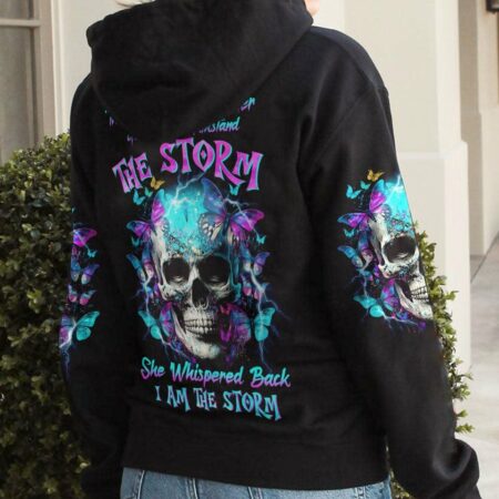 I AM THE STORM BUTTERFLY SKULL ALL OVER PRINT - TLTW0703232