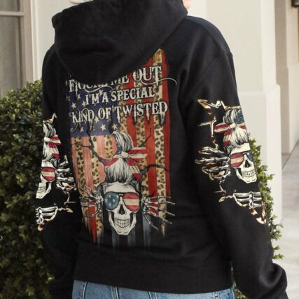 DON'T TRY TO FIGURE ME FLAG ALL OVER PRINT - TLTW2111224