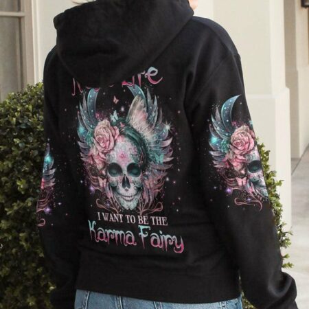 KARMA FAIRY SKULL SUGAR SKULL ALL OVER PRINT - YHHG1502232
