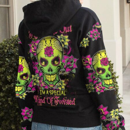 DON'T TRY TO FIGURE ME SUGAR SKULL ALL OVER PRINT - TLTW0512226