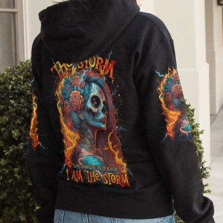I AM THE STORM SUGAR SKULL FIRE ALL OVER PRINT - TLTR1103232