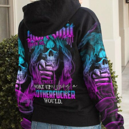 IF YOU THINK YOU WANNA REAPER PURPLE ALL OVER PRINT - TLTY1211221