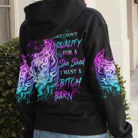 I WANT A B BARN ROSE SKULL ALL OVER PRINT - YHHG0501232