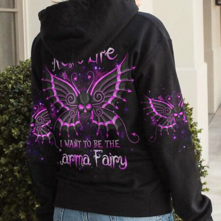 KARMA FAIRY SKULL ALL OVER PRINT - YHHG0401231
