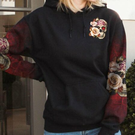 EVEN IF I HAD SKULL ROSE ALL OVER PRINT - TLTW1511223