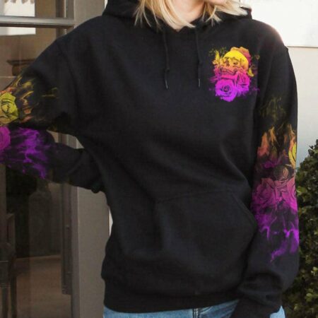 I AM A SWEET GIRL SKULL ROSE ALL OVER PRINT - YHHG1411224