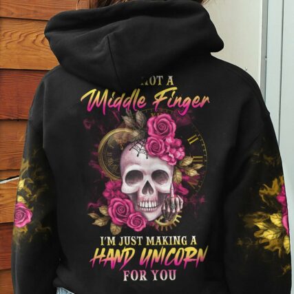 IT'S NOT A MIDDLE FINGER ALL OVER PRINT - YHHG0712224